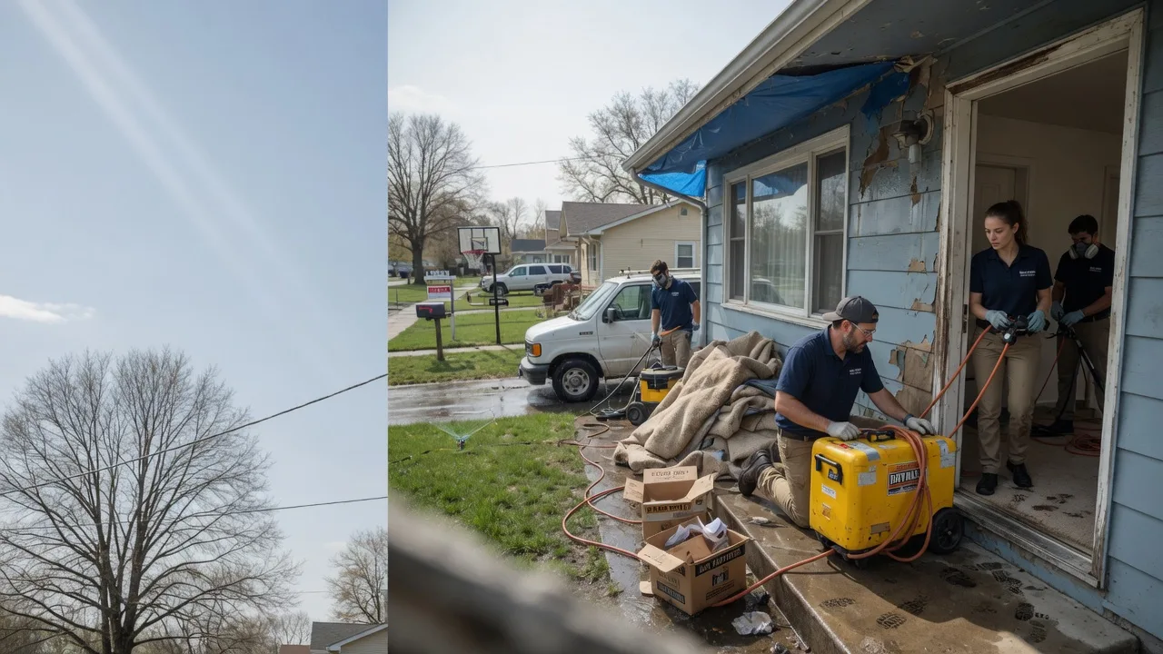 Basement Flood Cleanup in Prescott, WA near me